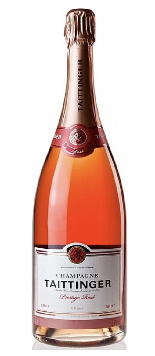 Шампанське Taittinger Prestige Rose сухе рожеве 12.5% 1.5 л